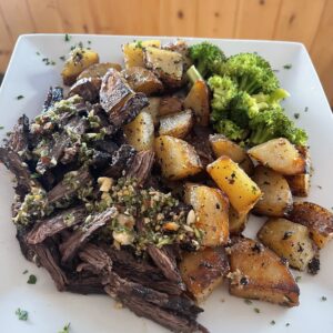 Chimichurri Skirt Steak